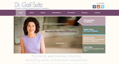 Desktop Screenshot of drgailsaltz.com